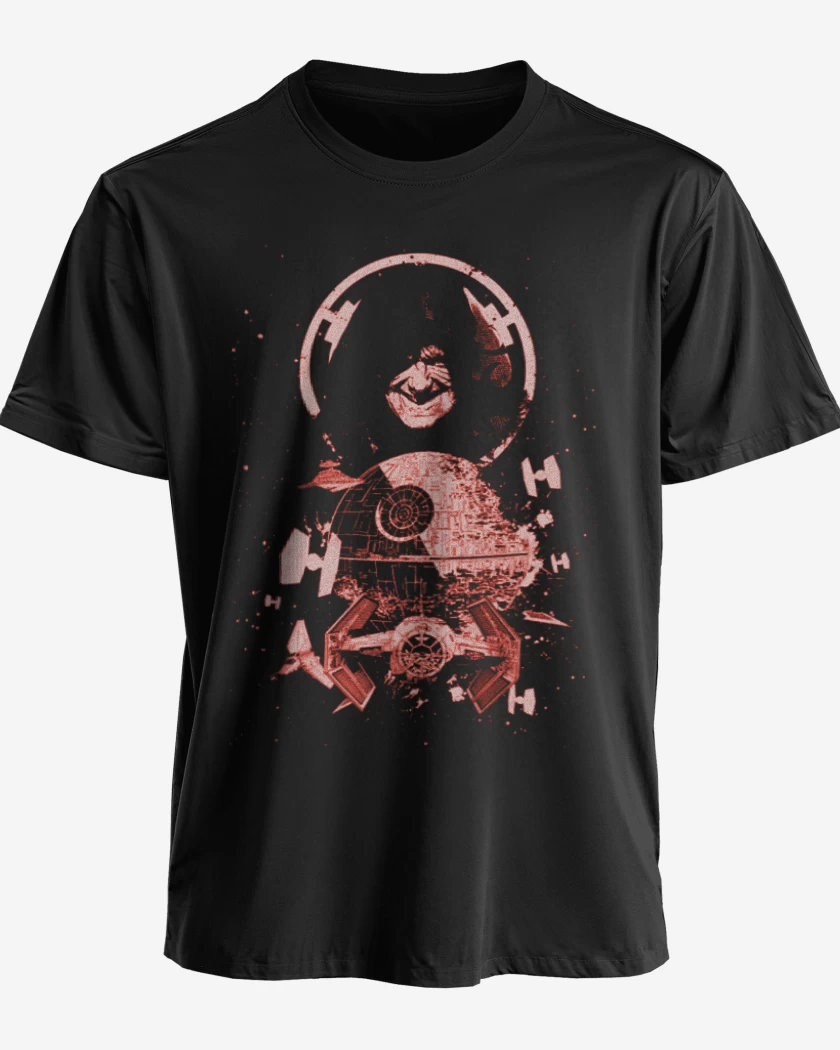 Polera premium Negro de Lord sith 