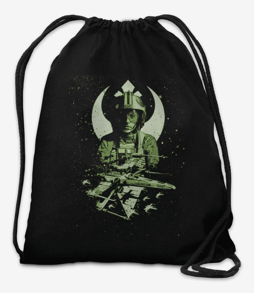 Mochila Negro de luke skywalker