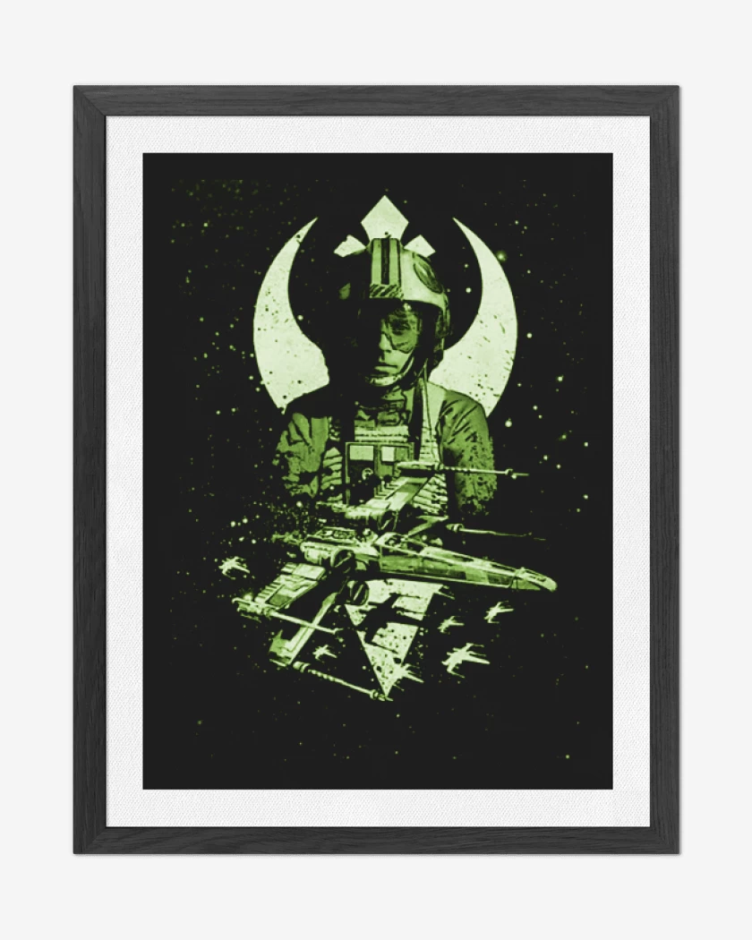 Cuadro decorativo luke skywalker