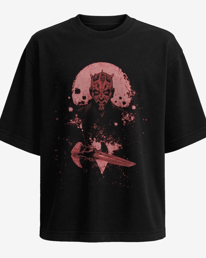 Polera Oversize darth maul