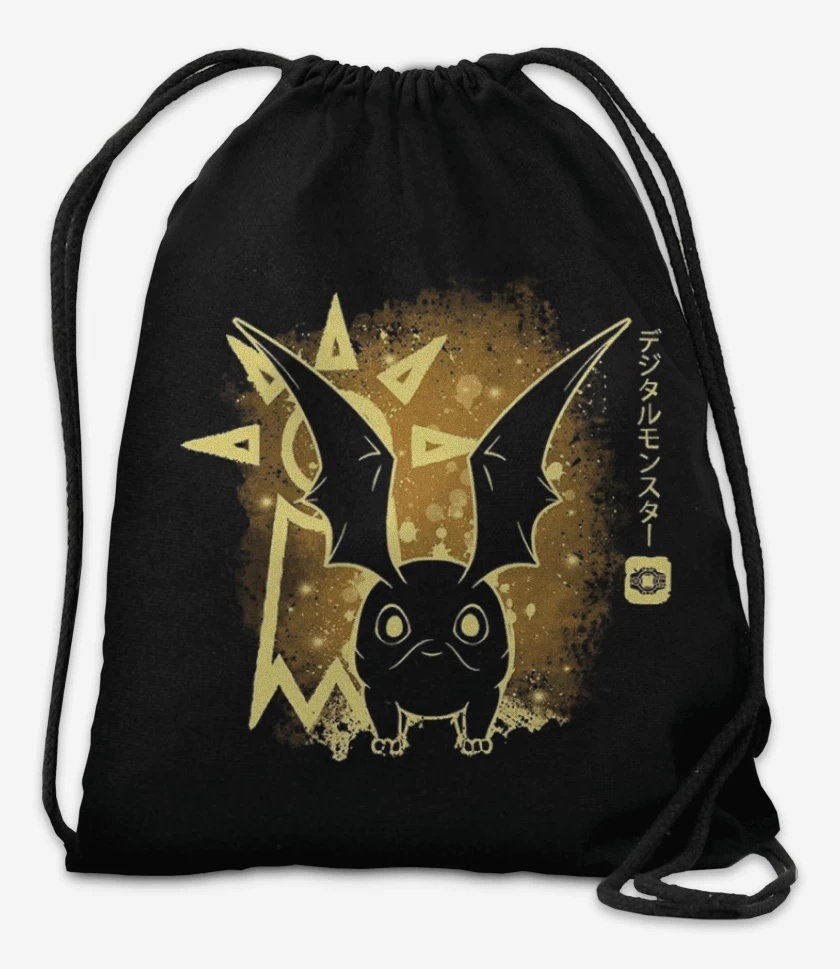 Mochila Negro de patamon