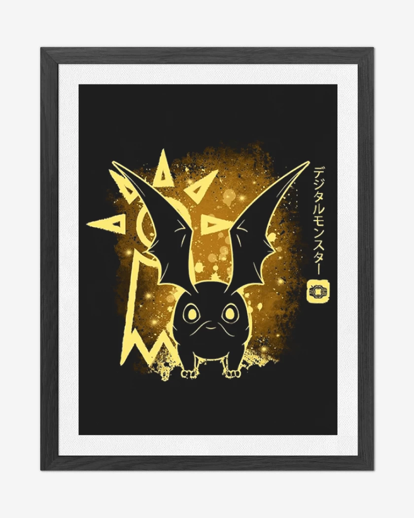 Cuadro decorativo Negro de patamon