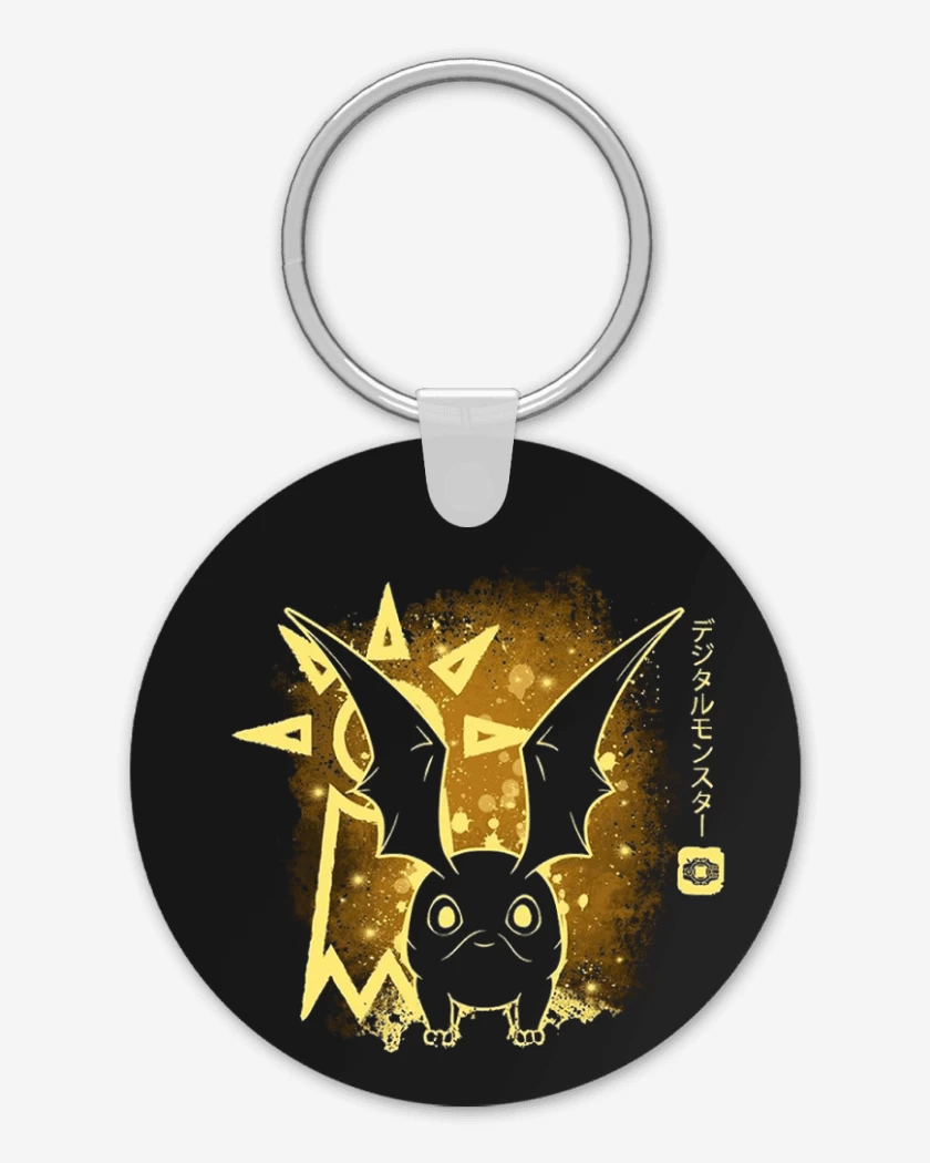 Llavero Negro de patamon
