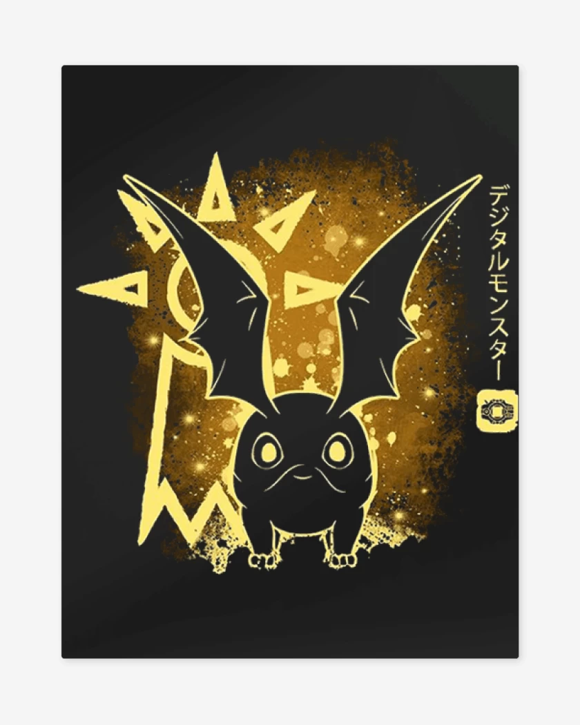 Print metalico Negro de patamon