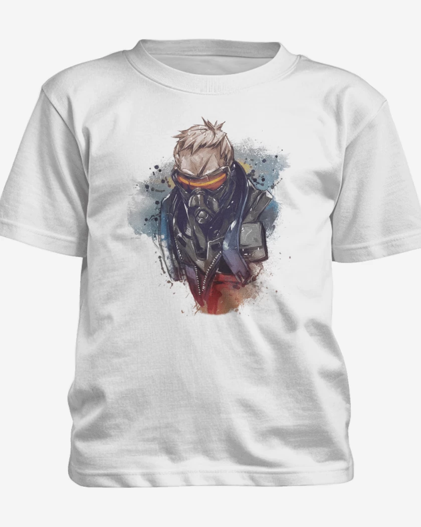 Polera de niño Blanco de Soldado76 Full Color