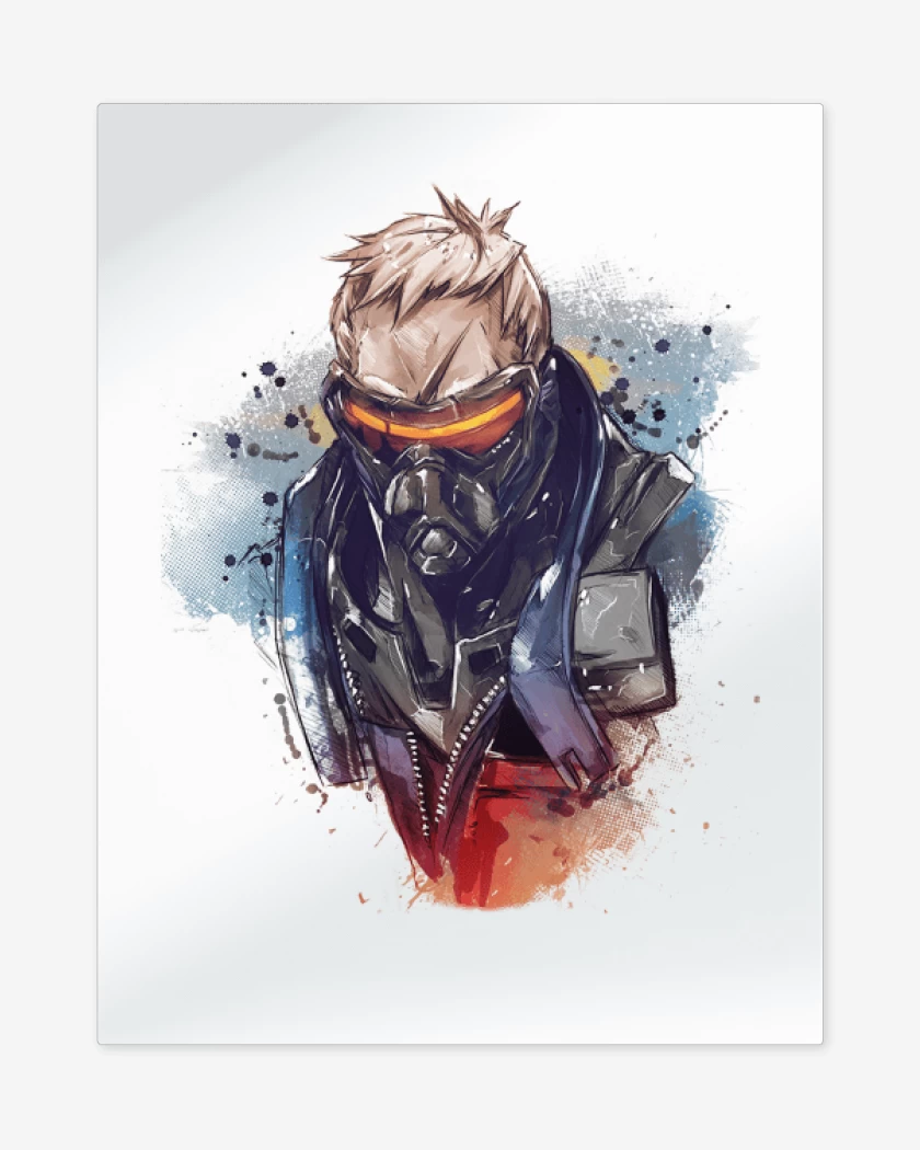 Print metalico Blanco de Soldado76 Full Color