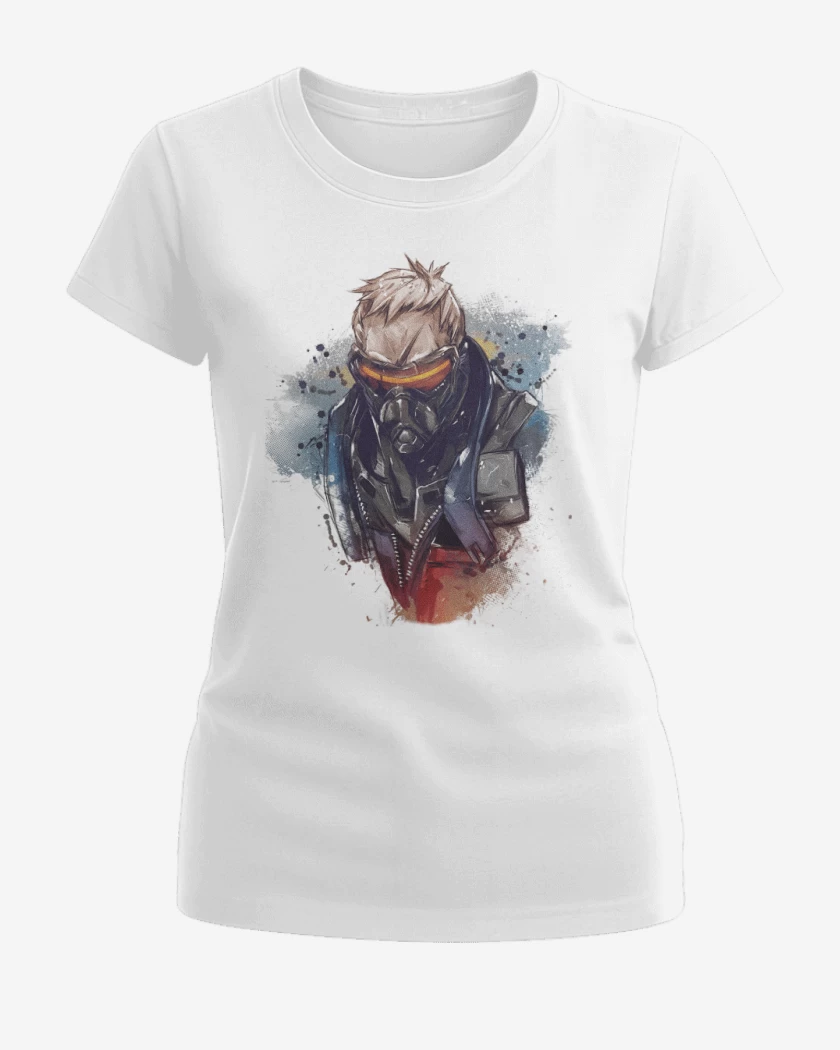 Polera de Mujer Blanco de Soldado76 Full Color
