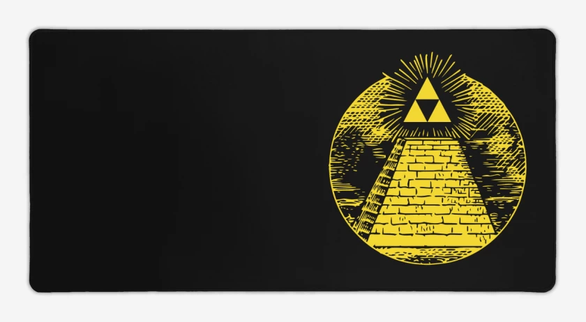 Mouse pad Gamer Negro de Zelda - Wake up Hyrule!
