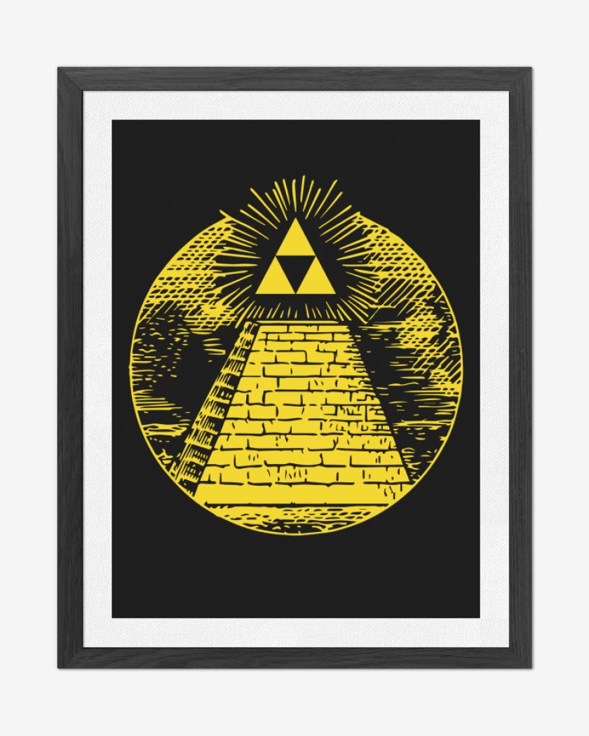 Cuadro decorativo Negro de Zelda - Wake up Hyrule!
