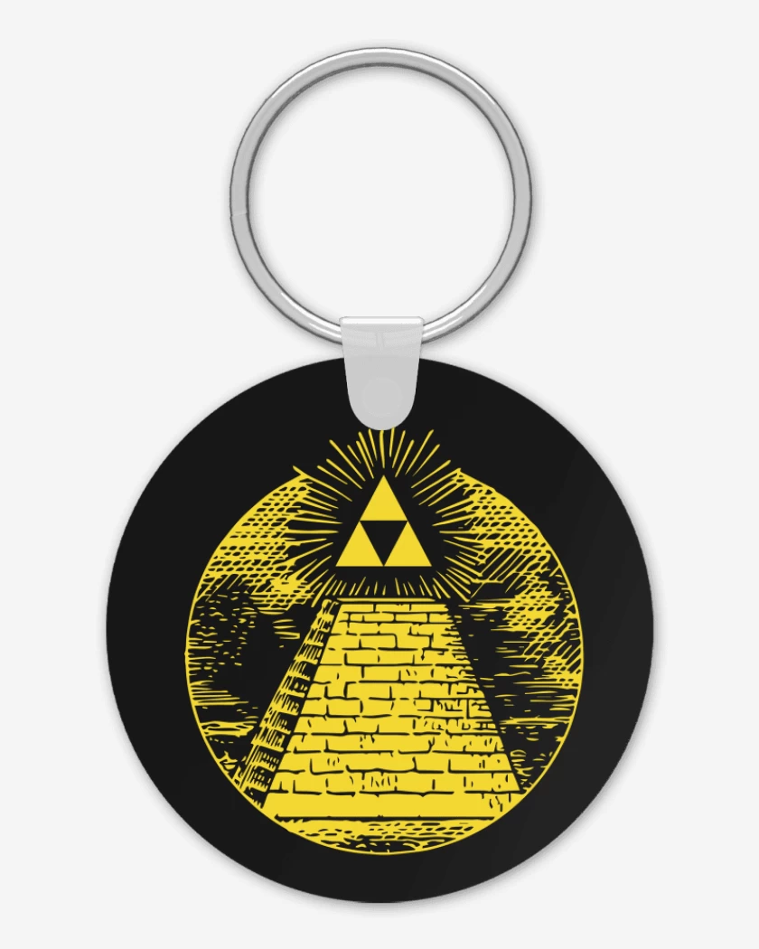 Llavero Negro de Zelda - Wake up Hyrule!