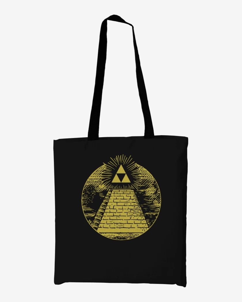 Totebag Negro de Zelda - Wake up Hyrule!