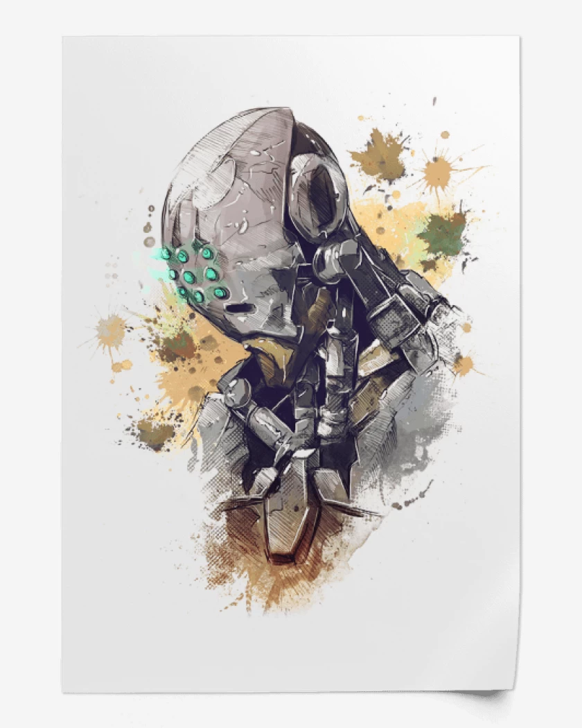 Print Zenyatta Full Color