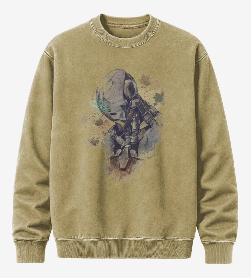 Poleron Polo Acid Wash Beige de Zenyatta Full Color