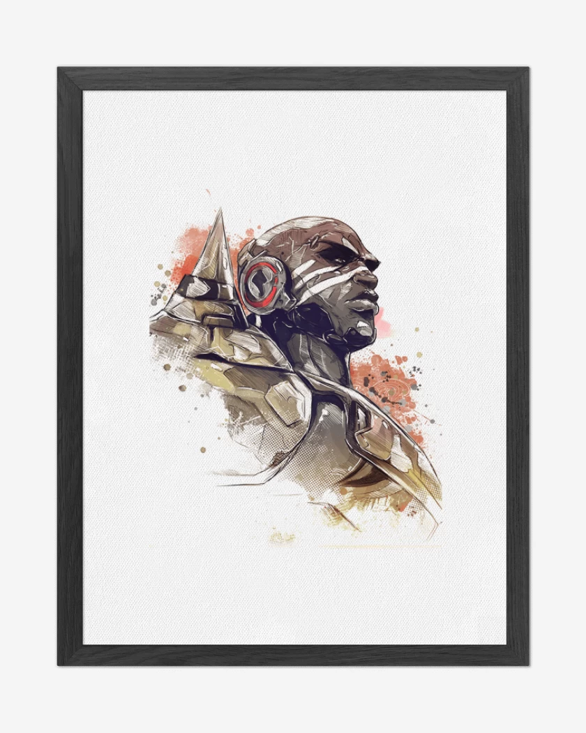 Cuadro decorativo Doomfist Full Color