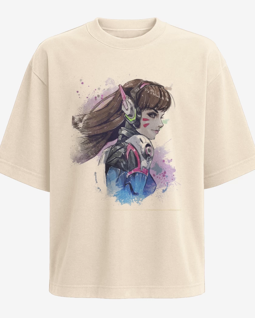 Polera Oversize DVA Full Color 2