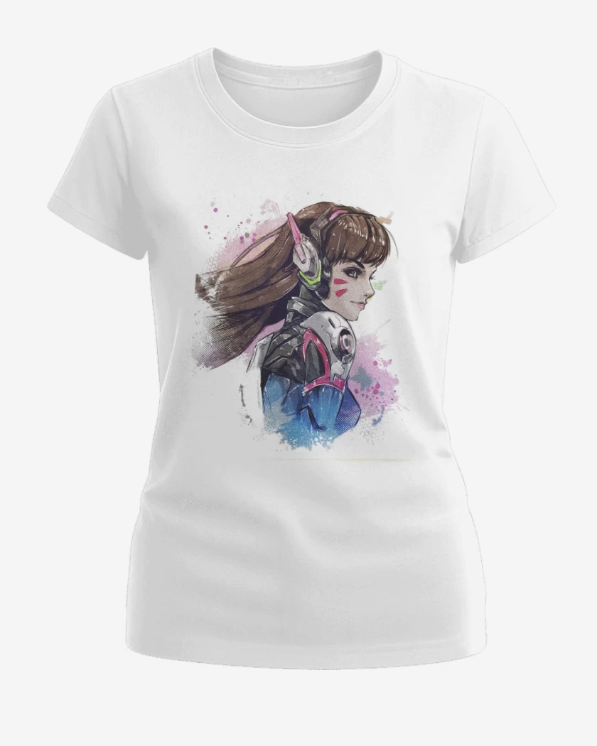 Polera de Mujer Blanco de DVA Full Color 2
