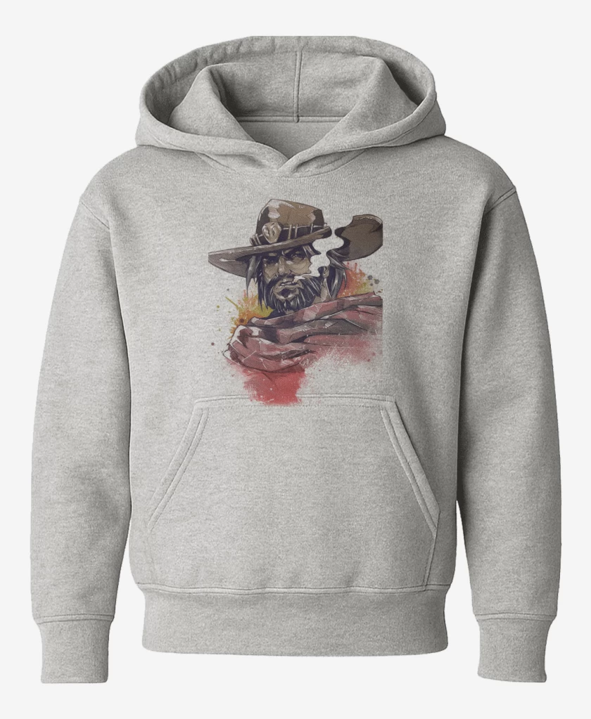 Poleron de niño Gris Melange de McCree Full Color 