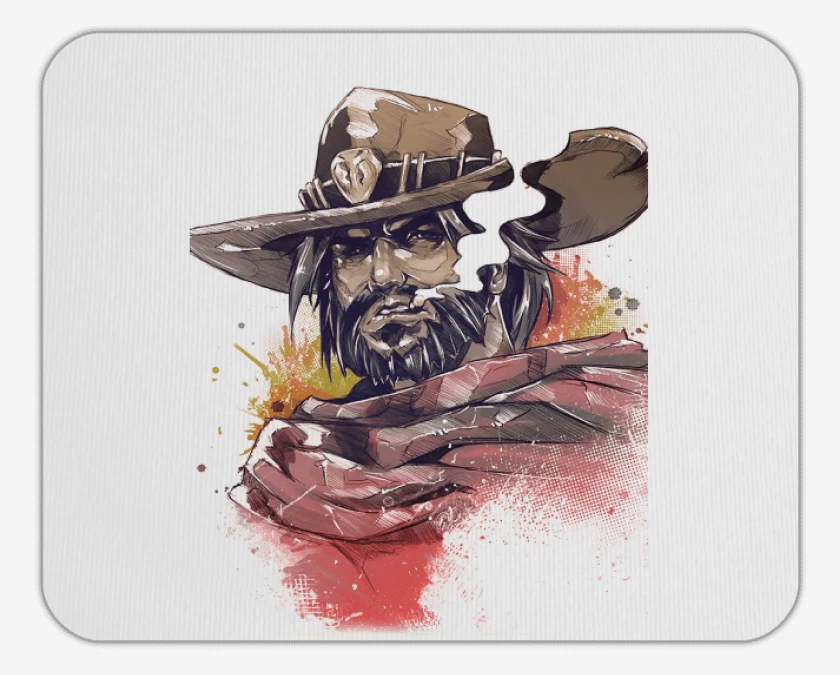 Mousepad McCree Full Color 