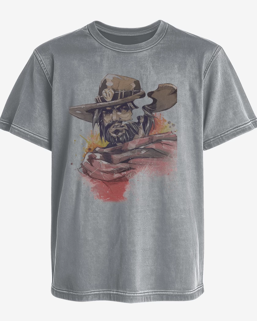 Polera desgastada McCree Full Color 