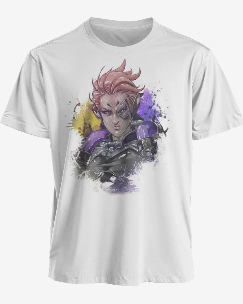 Polera premium Blanco de Moira Full Color