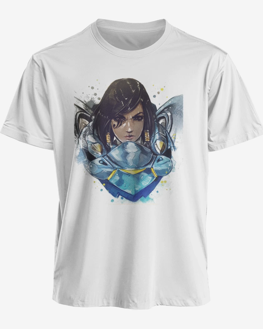 Polera premium Blanco de Phara Full Color