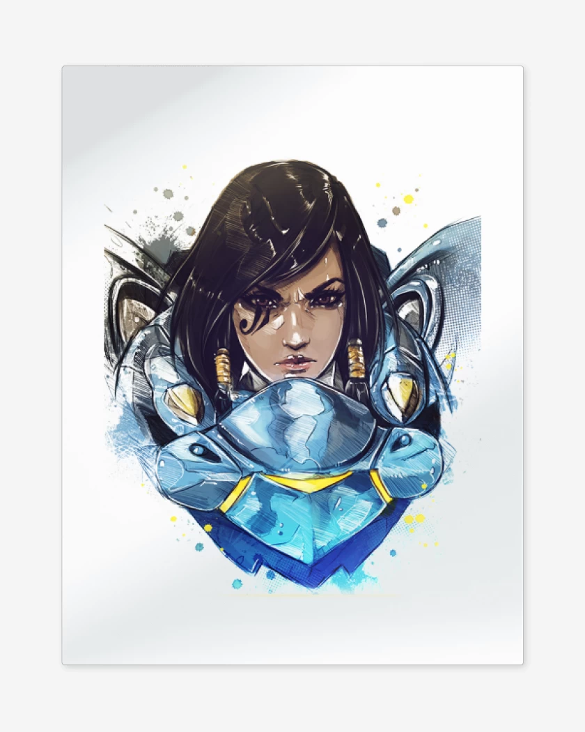 Print metalico Blanco de Phara Full Color