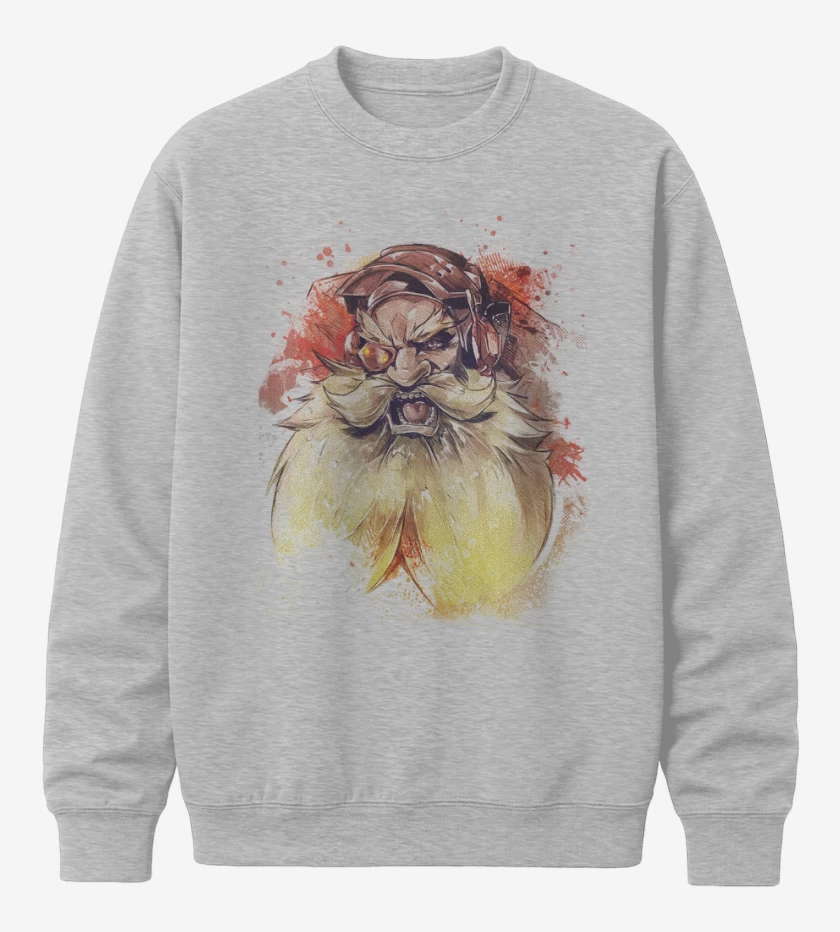 Poleron polo Gris Melange de Thorbjorn Full Color