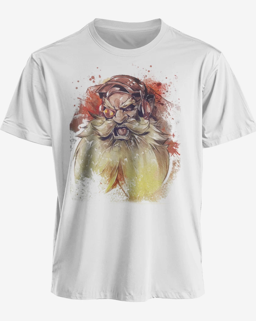 Polera premium Blanco de Thorbjorn Full Color