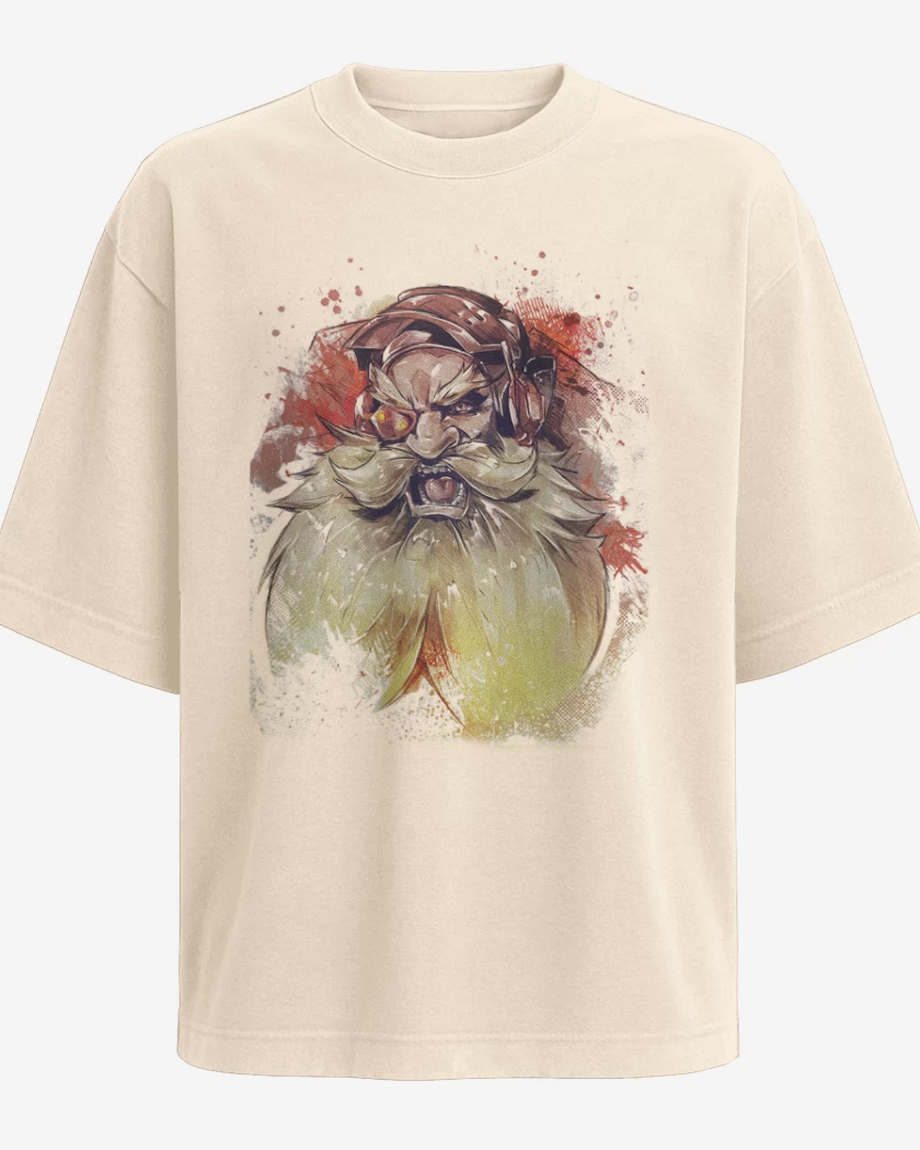Polera Oversize Beige de Thorbjorn Full Color