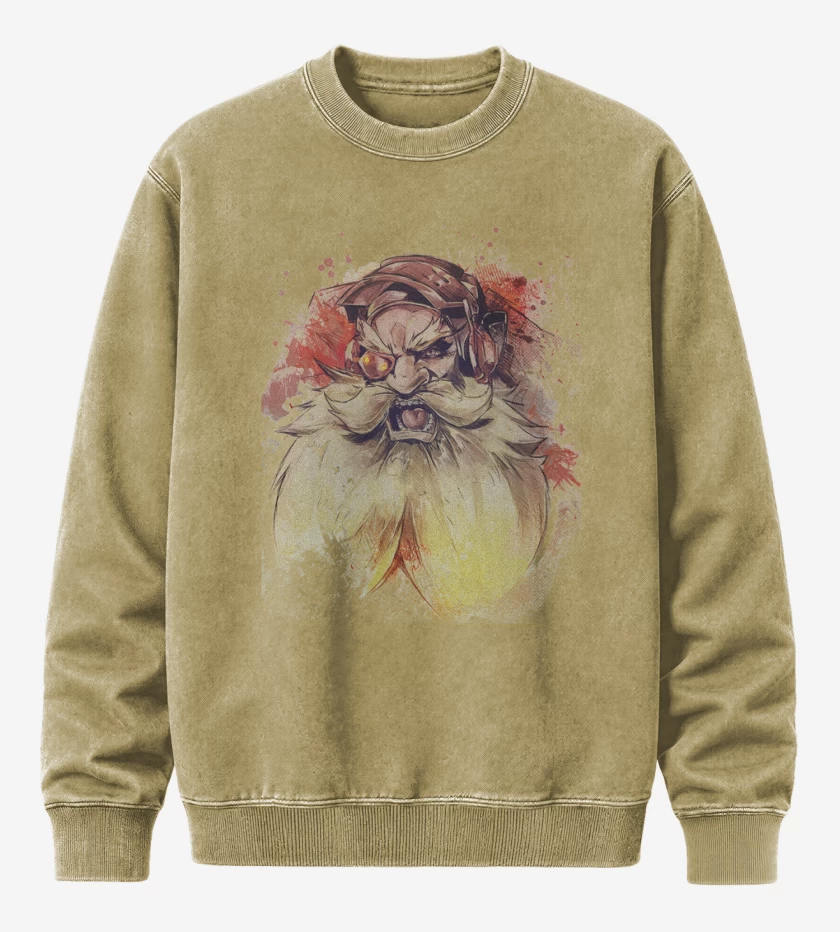 Poleron Polo Acid Wash Beige de Thorbjorn Full Color