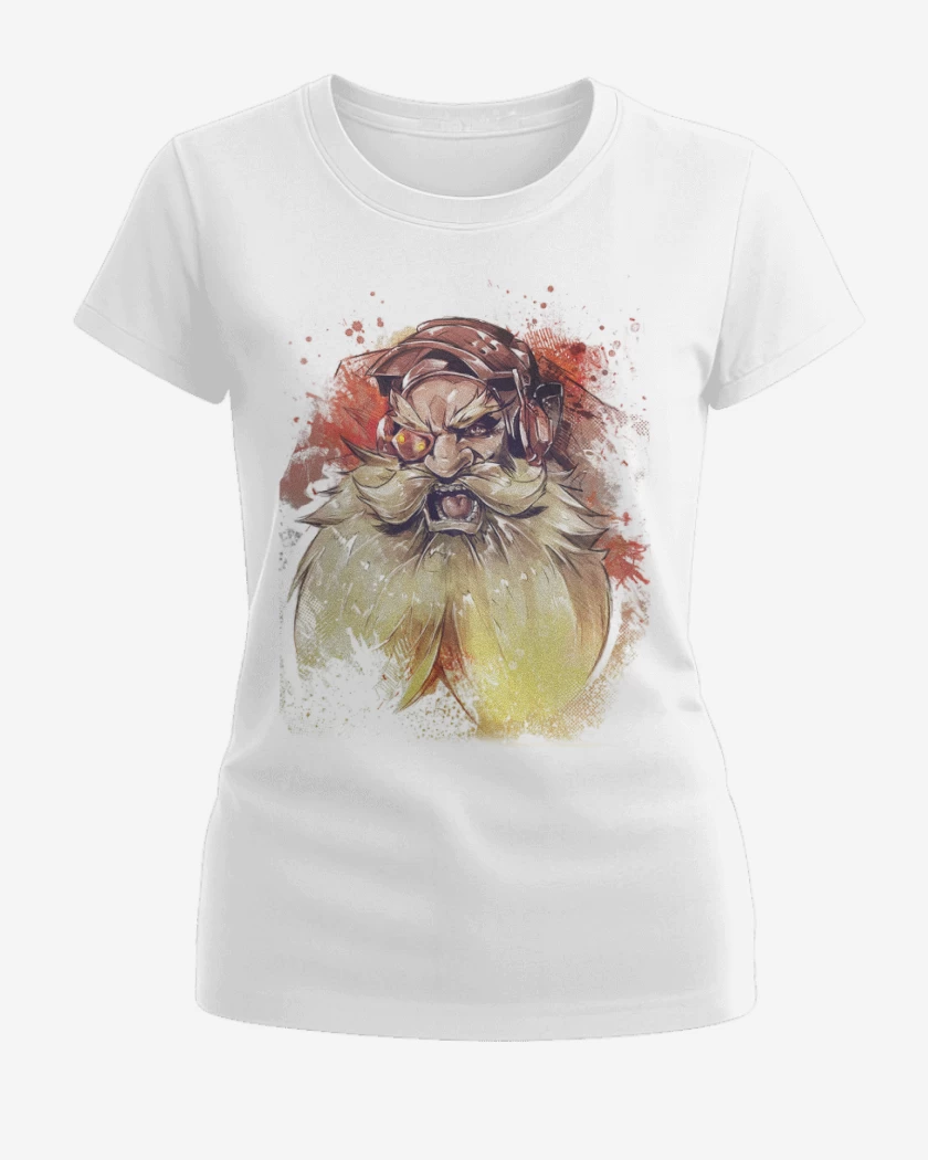 Polera de Mujer Blanco de Thorbjorn Full Color