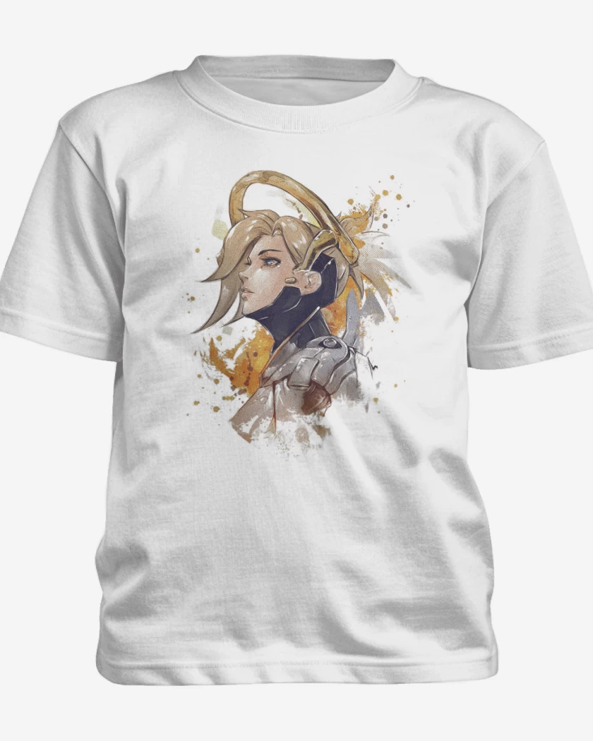Polera de niño Blanco de Mercy Full Color