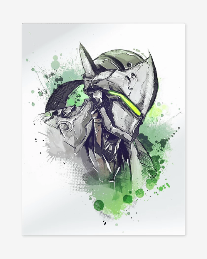 Print metalico Blanco de Genji Full Color