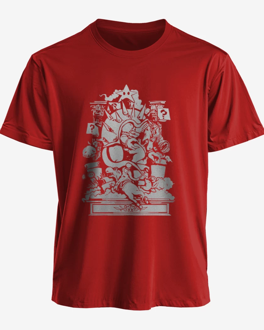 Polera Super Bigote - Epic Battle