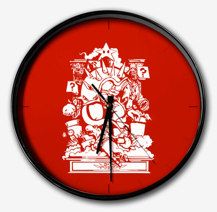 Reloj Rojo de Super Bigote - Epic Battle