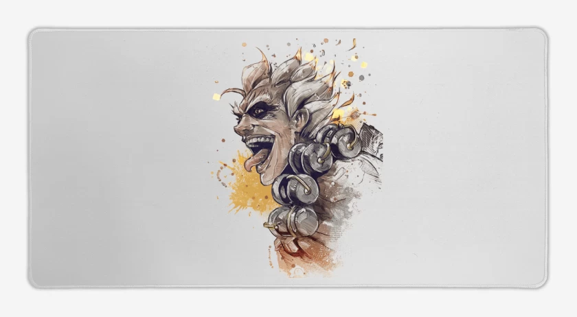 Mouse pad Gamer Junkrat Full Color 
