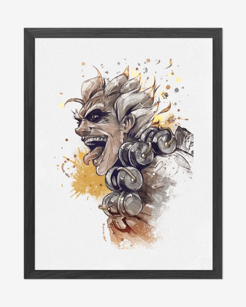 Cuadro decorativo Junkrat Full Color 