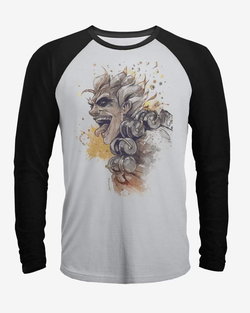 Polera Raglan Junkrat Full Color 