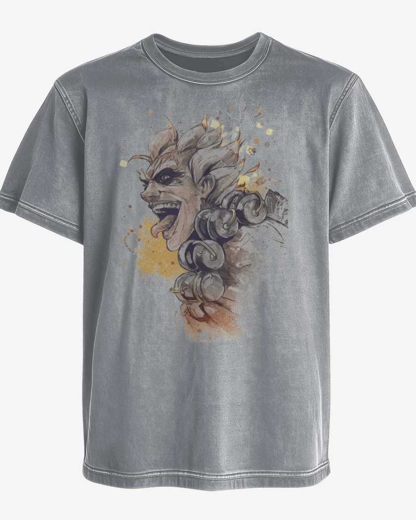 Polera desgastada Junkrat Full Color 