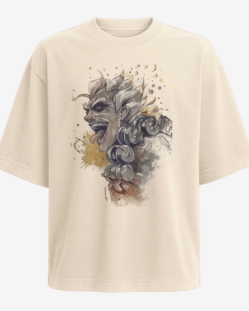 Polera Oversize Junkrat Full Color 