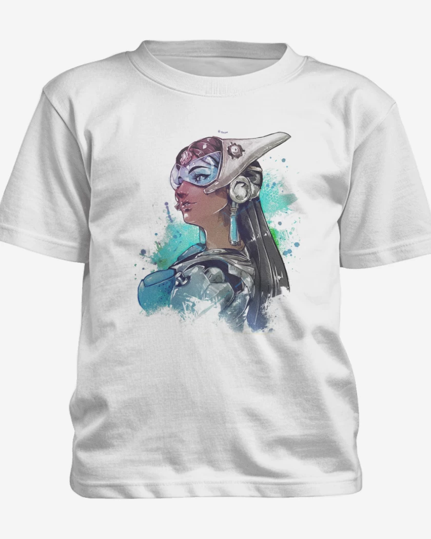 Polera de niño Blanco de Symetra Full Color