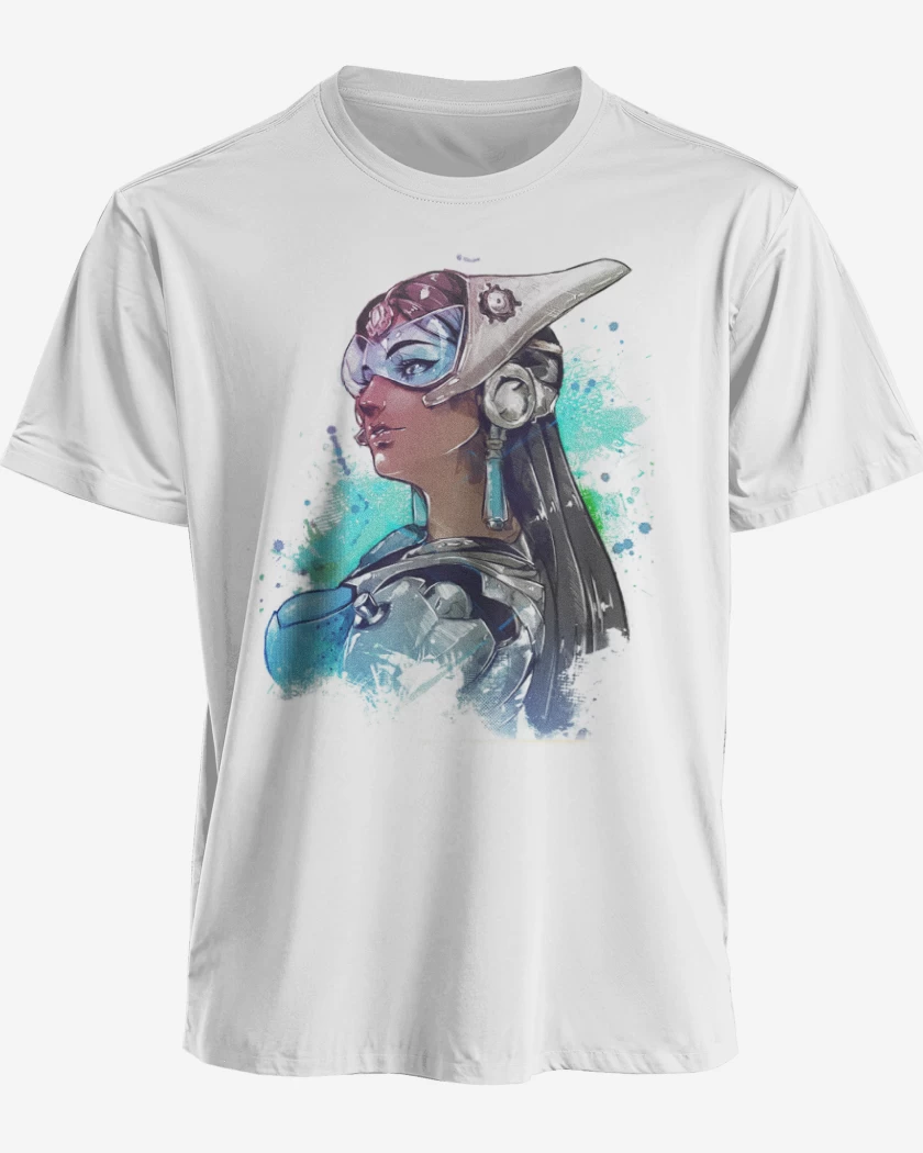 Polera premium Blanco de Symetra Full Color