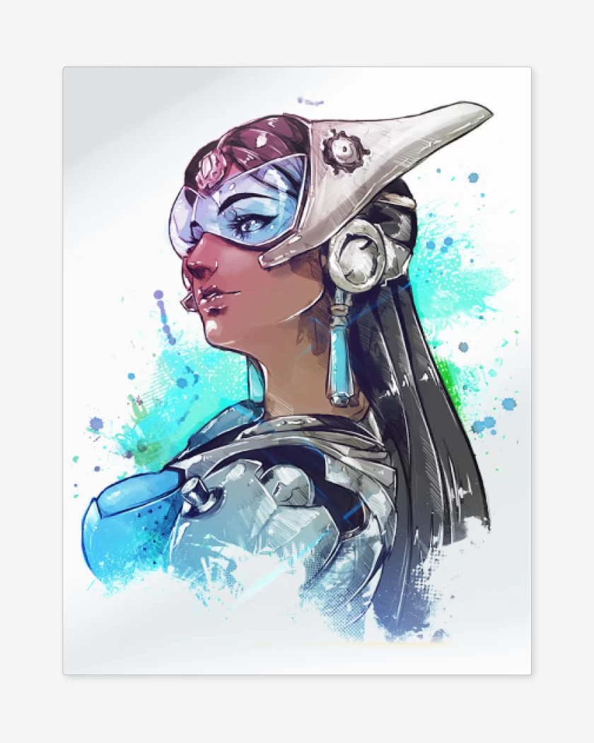 Print metalico Blanco de Symetra Full Color