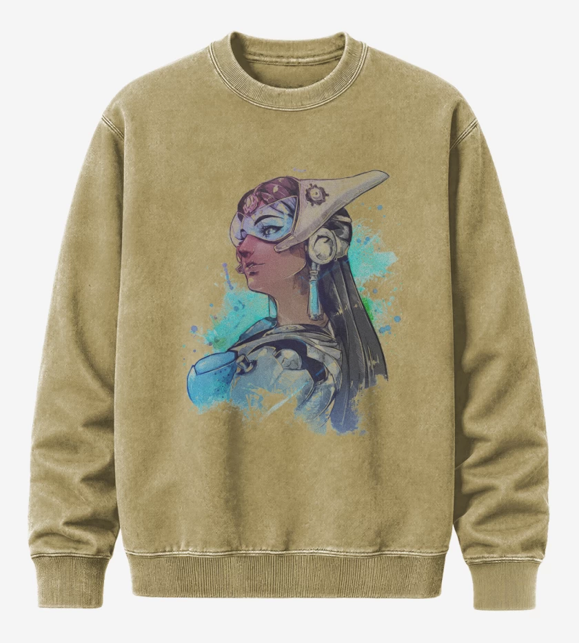 Poleron Polo Acid Wash Beige de Symetra Full Color