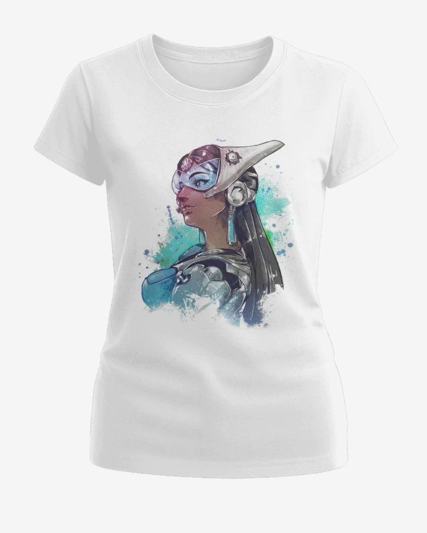 Polera de Mujer Blanco de Symetra Full Color