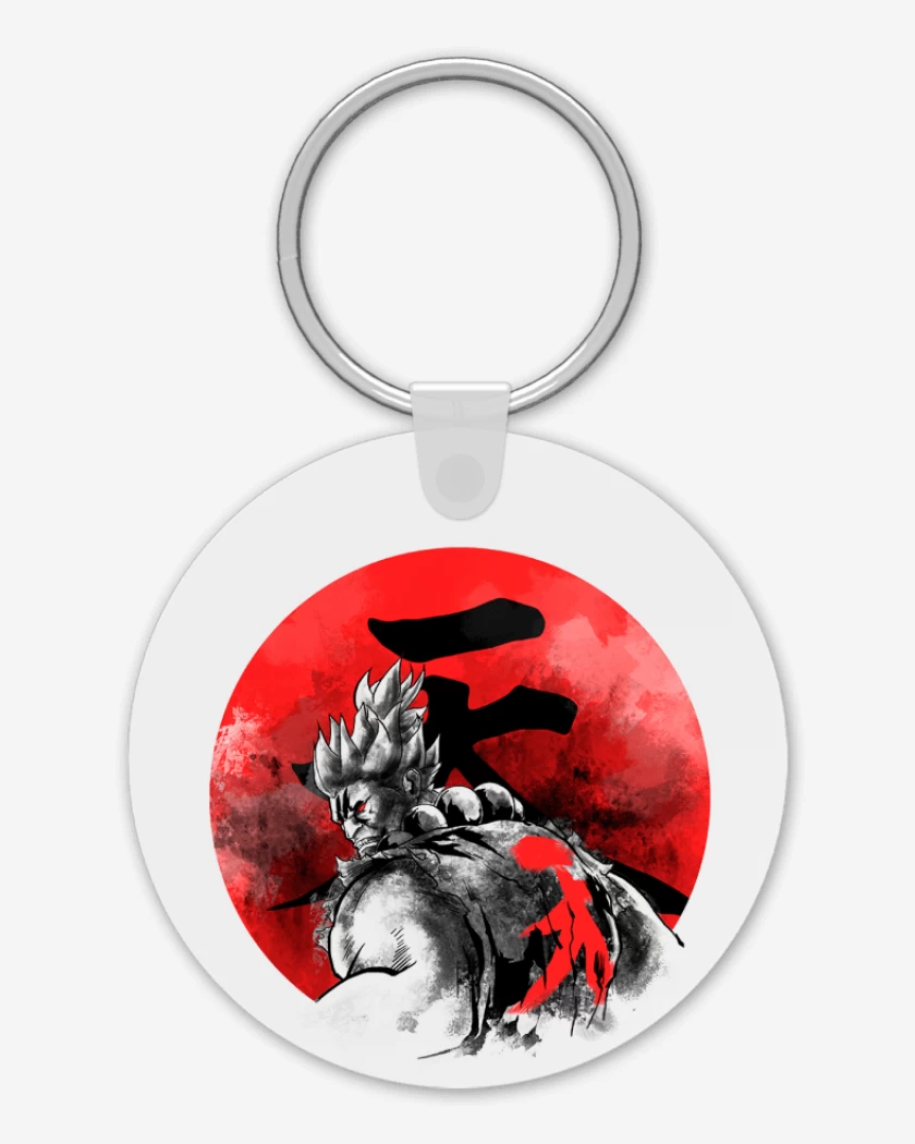 Llavero Akuma Circulo Rojo