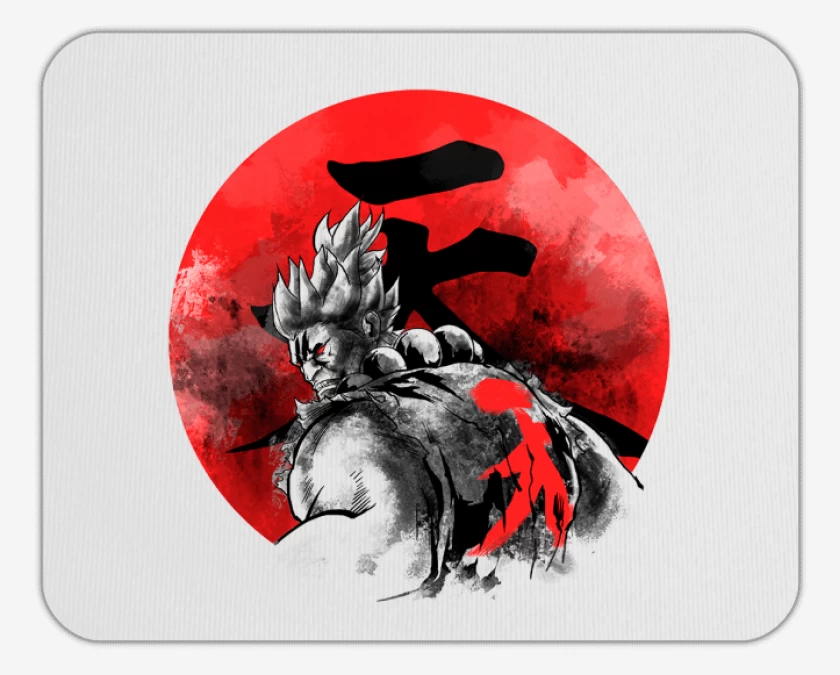 Mousepad Akuma Circulo Rojo