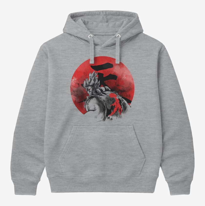 Polerón Canguro Akuma Circulo Rojo
