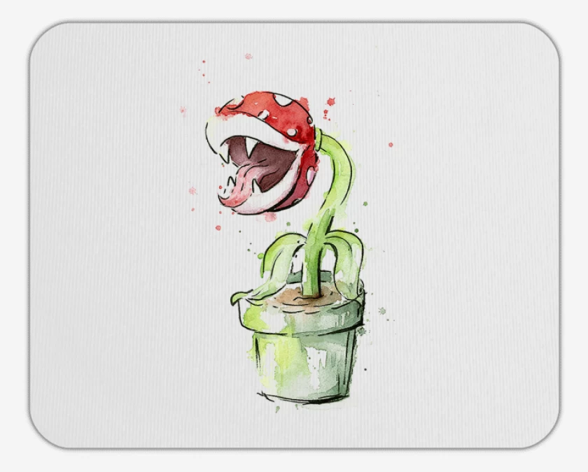 Mousepad Super bigote Plants
