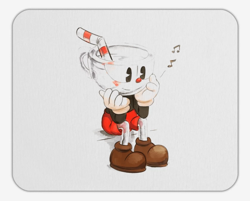 Mousepad CupHead Art